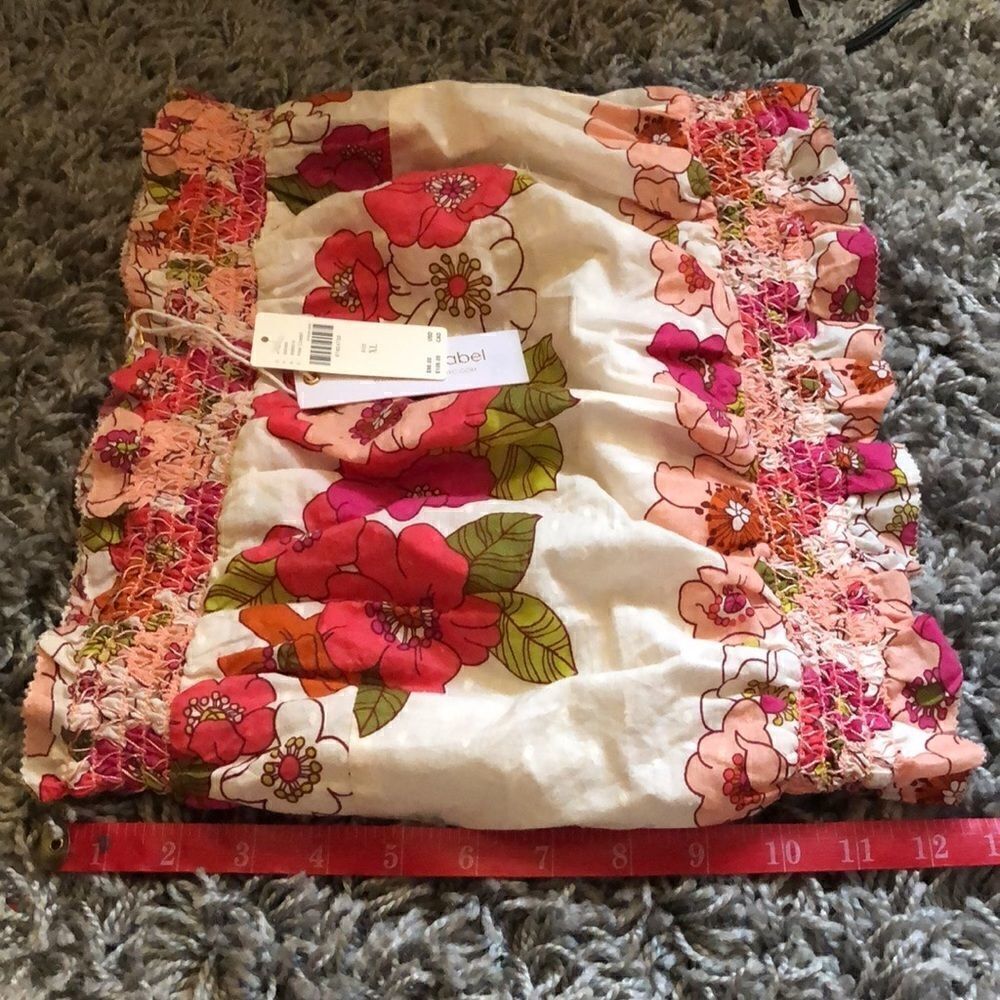 NWT Anthropologie ‘Love the Label’ Tube Top XL - Picture 4 of 16